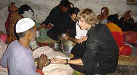 Hassan Ali Timothy Joseph feeding patients