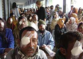 Eye Camp Patients