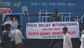 Mother Rytasha - Earth Quake Disaster Relief in Maharashtra India